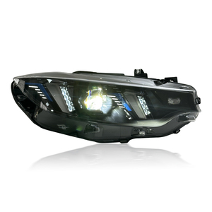 Đèn pha SJC cho BMW 4 Series F32 M3 F80 M4 F82 2013-2019, kiểu mắt rắn, đèn <span class=keywords><strong>LED</strong></span>, đèn chạy ban ngày màu vàng và trắng - Product Image 3