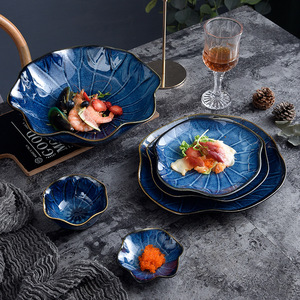 Vajilla de cerámica transmutación horno japonés ecológico Ramen sopa ensaladera agua hirviendo pescado cuenco fábrica al por mayor - Product Image 1
