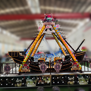 फेयरग्राउंड पार्क कार्निवल गेम बच्चों मनोरंजन पार्क बिक्री के लिए छोटे समुद्री डाकू जहाज सवारी - Product Image 5