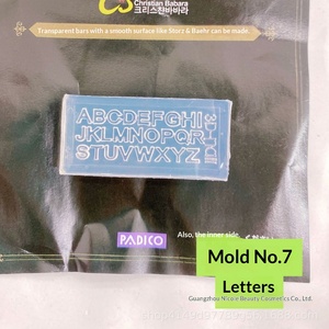 Moule à ongles en silicone 3D en forme de nœud, motif floral en relief, facile à démouler, décorations pour nail art, pour manucure au gel - Product Image 4
