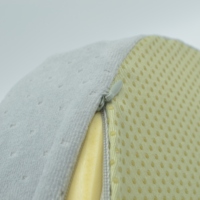 Coussins de siège en mousse à mémoire de forme personnalisés pour le bureau ou la voiture Protection antidérapante à bas prix contre la douleur au coccyx en fauteuil roulant