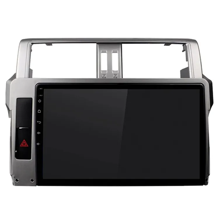 Afixeasy Venta caliente 2 Din ajustable de 10 pulgadas estéreo pantalla táctil Android Video del coche reproductor de Dvd para TOYOTA PRADO 2014-2017