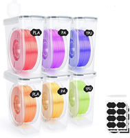 Boîte de rangement pour filament OWNSWING - Pack de 5 contenants pour filament d'impression 3D, étanches et protecteurs 4,0 L (9,03*8*3)