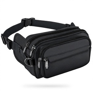 Nouvelle sacoche de taille en nylon pour homme et femme - Sac de taille imperméable avec poche pour téléphone, sac de poitrine multifonctionnel pour la course à pied et la randonnée - Product Image 3