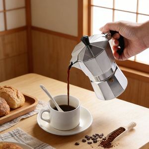 <span class=keywords><strong>Cafetera</strong></span> Clásica <span class=keywords><strong>Moka</strong></span> de Aluminio para 1/3/6/<span class=keywords><strong>9</strong></span>/12 <span class=keywords><strong>Tazas</strong></span>, <span class=keywords><strong>Cafetera</strong></span> Espresso para Estufa, Percolador de Café - Product Image 6