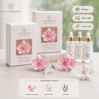 Diffuseur d'arôme en plâtre pour grille d'aération de voiture, parfum d'ambiance pour voiture, décoration de voiture, diffuseur de parfum en forme de fleur de pivoine, désodorisant d'air
