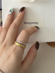 Anillos de Plata 925 para Mujer, Joyería Coreana en Oferta, Anillos de Boda, Regalo - Product Image 3