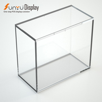 Présentoir Sunyu Boîte magnétique transparente en acrylique pour centres commerciaux en gros Boîte d'appoint pour jeux en acrylique ETB