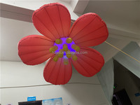 Fleur gonflable de plafond d'Alice avec l'éclairage de LED pour la décoration de boîte de nuit
