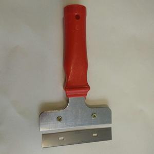 Petite spatule rouge à manche, couteau de nettoyage, spatule de nettoyage, outils de nettoyage pour couturière, raclage des murs, des sols, outils pour enlever la colle, sols en verre - Product Image 2
