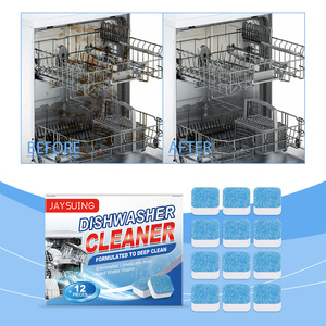 Jaysuing 5 en 1 Pastilles de nettoyage pour <span class=keywords><strong>lave</strong></span>-<span class=keywords><strong>vaisselle</strong></span> Enlève les odeurs de graisse sans résidu effervescent pour restaurant à domicile - Product Image 6
