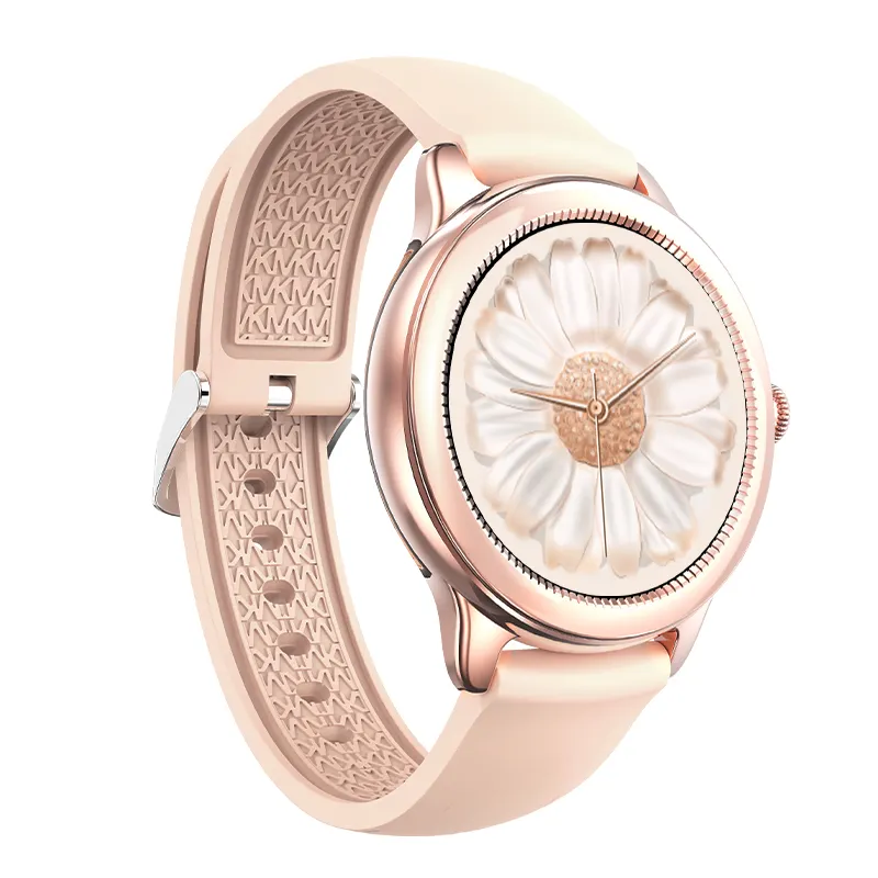 2022 New Fashion Health and Sport Tracking Smartwatch DIY Watch Face Menstrual Period Reminder Elegant Lady Women Smart Watch