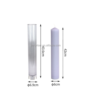 Stampo <span class=keywords><strong>per</strong></span> <span class=keywords><strong>candele</strong></span> in acrilico PC, grande, semplice, a forma di spire connesse, <span class=keywords><strong>per</strong></span> <span class=keywords><strong>candele</strong></span> a candelabro, <span class=keywords><strong>per</strong></span> la creazione <span class=keywords><strong>fai</strong></span> <span class=keywords><strong>da</strong></span> <span class=keywords><strong>te</strong></span> di <span class=keywords><strong>candele</strong></span> a candelabro spesse e rotonde, modello Early Riser Church. - Product Image 3