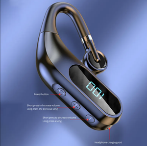 Écouteurs KJ10 à dents bleues avec affichage numérique à double oreille et compartiment de charge, écouteurs de jeu TWS écouteurs de jeu sympas - Product Image 4