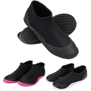 Bottes de plongée en néoprène 3mm, chaussures de plongée antidérapantes à semelle en caoutchouc pour la plongée en apnée, la voile et les Sports nautiques - Product Image 6