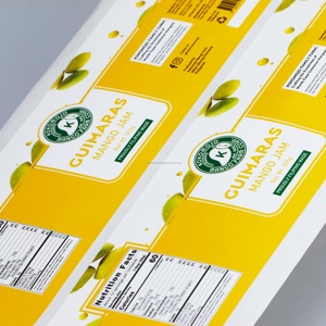 Etiqueta Autoadhesiva Personalizada para Botellas de Aceite Vegetal/Comestible, Etiqueta para Botellas de Bebidas, Etiqueta para Frascos de Alimentos - Product Image 2