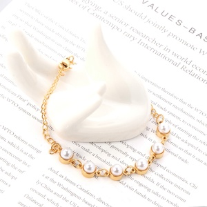 Ason - Nueva Pulsera de Cadena con Colgante de Perla, Diseño de Brazalete de Moda para Niñas Pequeñas - Product Image 6