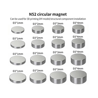 Aimant à disque NdFeB personnalisable 20x5mm N35-N52 pour usage industriel dans les moteurs, les capteurs, les haut-parleurs et les appareils électroniques, service de pliage