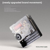 Jam Alarm Meja Bergaya Retro Amerika dengan Mekanisme Logam, Dioperasikan dengan Baterai, Gerakan Kuarsa Senyap, Fungsi Tunda.