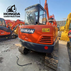 Pelleteuse hydraulique Doosan 55 d'occasion Offre Spéciale de 5 tonnes Mini pelleteuses d'occasion bon marché DX55/DX60/DX70 à Shanghai - Product Image 5