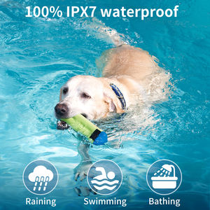 Vendedor superior impermeable recargable eléctrico Anti perro ladridos collares Shock <span class=keywords><strong>Collar</strong></span> con control remoto - Product Image 5