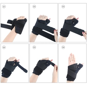 डॉक्टर विकसित तांबे की कलाई ब्रेस कार्पल सुरंग कलाई और बाएं हाथ के मालिश के लिए स्प्लिंट - Product Image 4