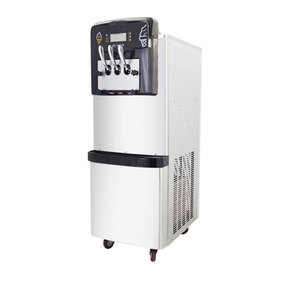 Soft <b>Ice</b> Cream <b>Machine</b> Commercial With 2+1 Flavors and 2 Compressors for Sale - Product Image 4