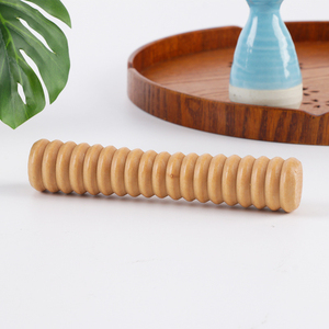 1 adet ahşap ayak makarası bakım masaj refleksoloji rahatlama masaj <span class=keywords><strong>Spa</strong></span> hediye Anti selülit ayak masajı bakım aracı - Product Image 4