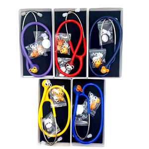 Material de acero inoxidable estetoscopio para niños divertido multicolor lindo estilo animal estetoscopio - Product Image 6