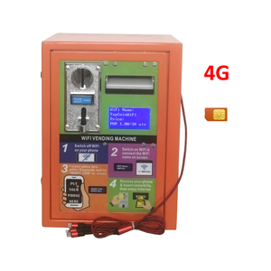 EU Top Selling Products Online Wall Mounted 2 in 1 Coin Operated Charging Service <b>4G</b> WiFi Vending Machine - Product Image 1