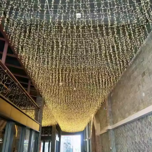Wholesale Outdoor Waterproof <strong>LED</strong> Curtain <strong>Strings</strong> <strong>for</strong> Holiday Lighting <strong>Festival</strong> Decorative <strong>Light</strong> - Product Image 4