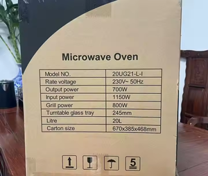<span class=keywords><strong>Four</strong></span> à <span class=keywords><strong>micro</strong></span>-ondes intégré, <span class=keywords><strong>four</strong></span> ménager en acier inoxydable de 20 litres avec fonction de cuisson <span class=keywords><strong>et</strong></span> de cuisson à la vapeur combinées - Product Image 6