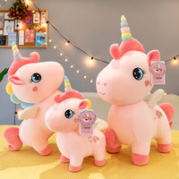 Peluches mignon moelleux arc-en-ciel licorne en gros animaux en peluche jouets réconfortants bébé en peluche licorne jouets pour enfants jouets