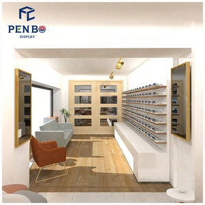 أزياء مخصصة للزينة متجر العلامة التجارية البصرية عرض النظارات الشمسية تصميم عرض أثاث متجر البصرية - Product Image 4