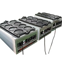 Vente en gros de gaufres électriques Machine à gaufres commerciale japonaise Machine à gaufres japonaise 10 yens gaufres
