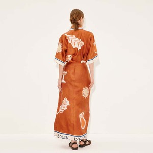 Conjunto de Prendas con Estampado Único Pintado a Mano para Mujer |   Conjunto Elegante a Juego para <span class=keywords><strong>Vacaciones</strong></span>, Viajes y Ocio - Product Image 3