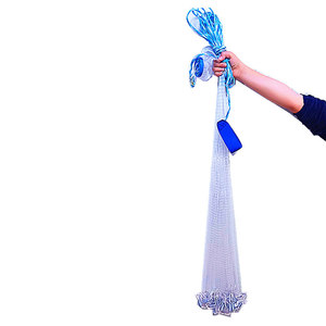 Chengye Hand Cast Fishing Net 1688 Pure Hand Casting No Loop Drawstring <b>Throw</b> For Fishing - Product Image 4