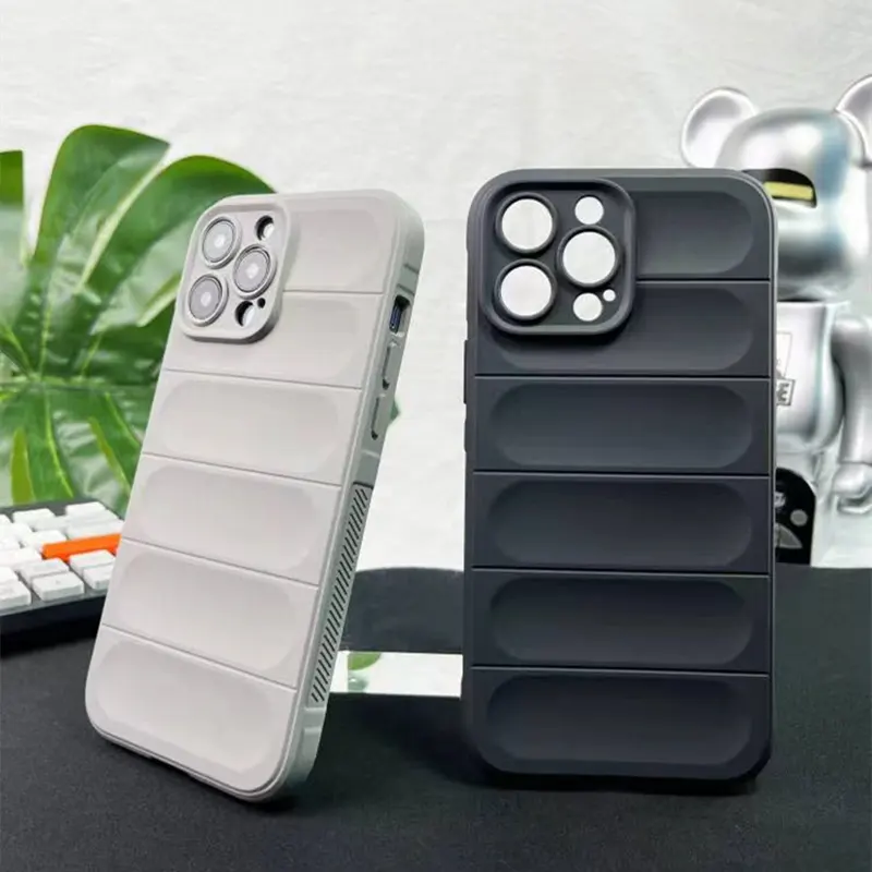 Luxury Business Phone Case For iPhone 14 Pro Max Magic TPU Phone Case For iPhone 14 13 12 11 Pro Max Bumper Shockproof Case