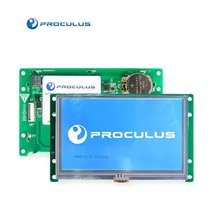 Uart模块Proculus 4.3英寸发光二极管人机界面薄膜晶体管5V 250 Nit 20.000小时TTL/CMOS 480*272液晶显示器arduino
