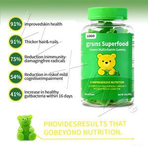 Vente en gros de gommes Super Green saines sans colorants artificiels pour les personnes soucieuses de leur santé - Product Image 2
