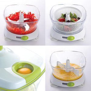 Trung Quốc Nhà Cung Cấp Thời Trang Abs Có Thể Khóa Nắp Trên Màu Xanh Lá Cây Xoay Phô Mai Nhanh Chóng Để <span class=keywords><strong>Chop</strong></span> Tabletop Rau <span class=keywords><strong>Slicer</strong></span> - Product Image 6