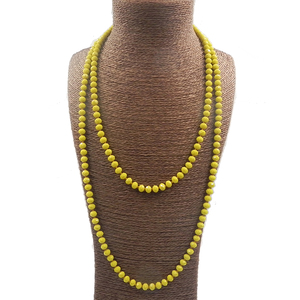 Manik-manik Kaca Kristal 160cm 8mm Kalung Panjang Berikat untuk Manik-manik Kaca untuk Pembuatan Gelang <span class=keywords><strong>DIY</strong></span> Manik-manik Kaca Lepas Grosir - Product Image 5