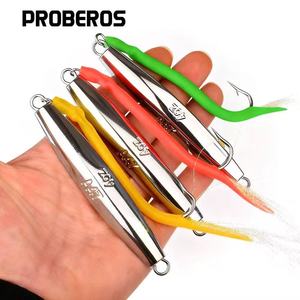 เหยื่อตก<span class=keywords><strong>ปลา</strong></span>ทะเลแบบจิ๊กเพชร  ชนิดสปูนโลหะ  พร้อมหางแบบท่อ  สำหรับตก<span class=keywords><strong>ปลา</strong></span>แบบทรอลลิ่งและจิ๊กกิ้ง  เหมาะสำหรับปลาสตริปเปอร์และปลาบาส - Product Image 3