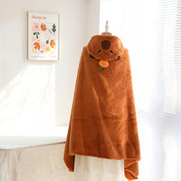 Grossiste en couvertures et plaids en polaire pour animaux, couverture double couche avec capuche, pyjamas pour enfants et femmes