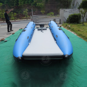 Bateau de pêche gonflable de 3.3m, avec moteur, pour tirer les blessures de l'eau dans les Situations de sauvetage - Product Image 4