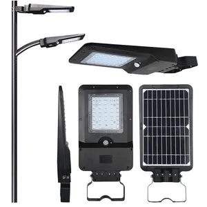 15W 1600lm adjustable angles for desired lighting direction IP65 waterproof garden solar panel powered lamp