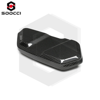 Kit de couvercle de compartiment moteur en fibre de carbone sèche pour BMW F90 M5 F91 F92 F93 M8 ECU Capot terminal de batterie Couvercle d'admission de compartiment moteur