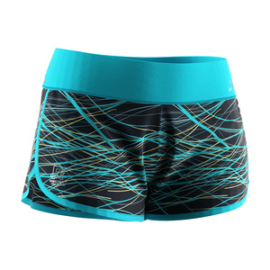 Pantalones Cortos Deportivos para Mujer, Ajuste Seguro, Ultraligeros, Ventilados, con Perforaciones Láser, Cintura Alta, para Actividades al Aire Libre - Product Image 4