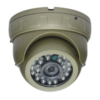 Cámara Domo Metálica Antichoque AHD 1080P con Audio y Lente de 3.6mm, Sin Líneas de Guía de Estacionamiento, Suministro Directo de Fábrica para Sistema de Seguridad de Autobuses y Furgonetas