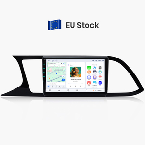 Autoradio Junsun 9 pouces avec CarPlay et Android Auto pour Seat Leon MK3 2012 - 2020, lecteur DVD de voiture, unité principale, écran de voiture, CarPlay sans fil - Product Image 1